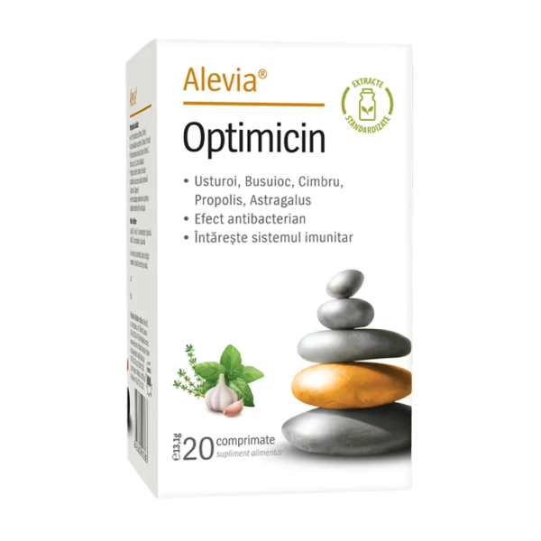 Optimicin – antibiotic natural Alevia – 20 comprimate Alevia Capsule si comprimate